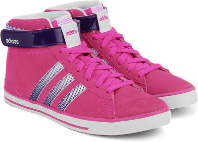 

ADIDAS NEO DAILY TWIST MID W Sneakers For Women(Pink, Shopin/ftwwht/cpurpl