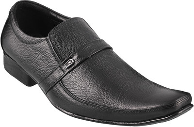 Mochi Formal Slip On Shoes For Men(Black, 11;black