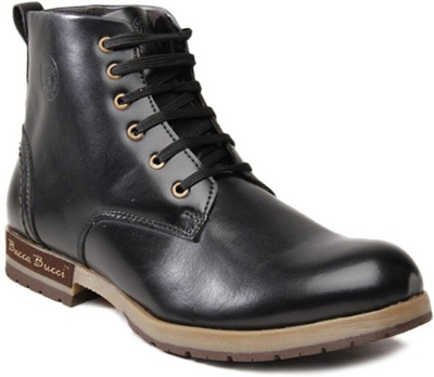 

Bacca Bucci Black Boots For Men(Black