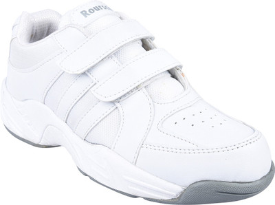 

Twin Boys & Girls Velcro, White
