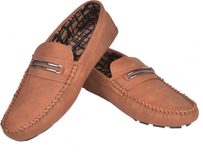 

Azzaro Black Loafers For Men(Tan