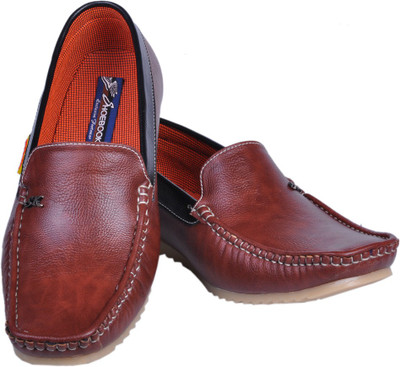 

Shoebook Slip On Casual Shoe Loafers For Men(Brown