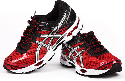 

Asics Gel-Cumulus 16 Men Running Shoes For Men(Multicolor, Chinese red / white / black