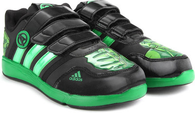 

ADIDAS Boys Lace, Cblack/seflli/green