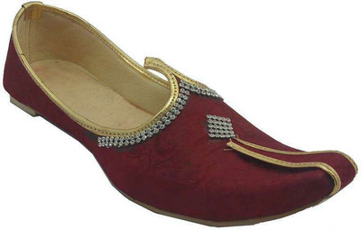 

Pahnawa Mojaris For Men(Maroon
