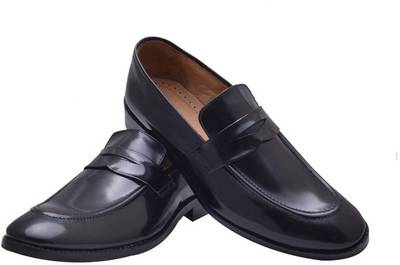 Hirel's Geniune Leather Slip On Mocassion Slip On