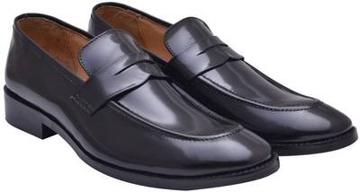 Hirel's Geniune Leather Slip On Mocassion Slip On