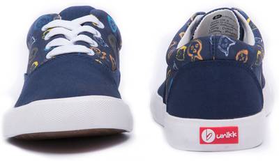 Bunikk Colorful Ghosts Men Canvas Sneakers