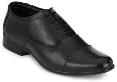 

Prolific Leather Oxford Lace Up For Men(Black