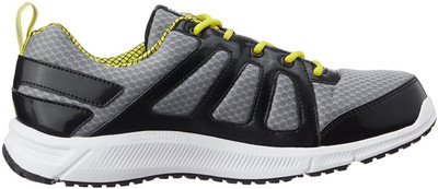 

REEBOK FAST N QUICK Running Shoes For Men(Black, Grey, White, Flat grey/blkwinterblk/yellow