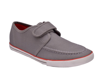 

Fentacia Ribald Velcro Casual Shoes For Men(Grey)