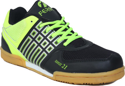 Feroc Shot 21 Unisex Tennis,Vollyball Tennis Shoes For Men(Navy, Green, Black
