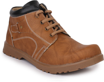 Metrogue Boots For Men(Brown), Beige