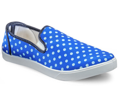 

Juan David Canvas Shoes For Men(Blue