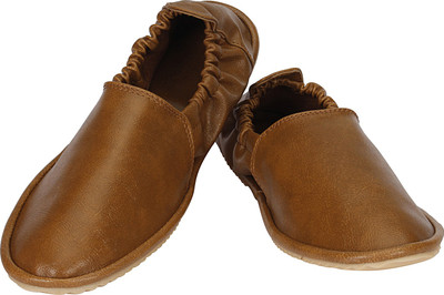 

Kraasa Ethnic Mojari Loafers For Men(Beige