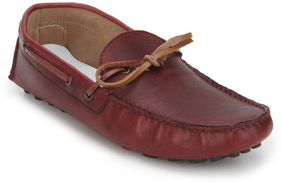 

Arden Rubius Boat Shoes For Men(Maroon, Bodo