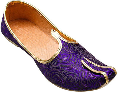 

Port Ethnic Jutis For Men(Purple)