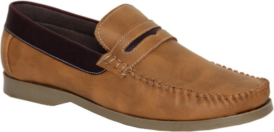 

Azzaro Black Duster Loafers For Men(Tan