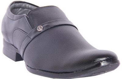

Leather Chief Slip On For Men(Black