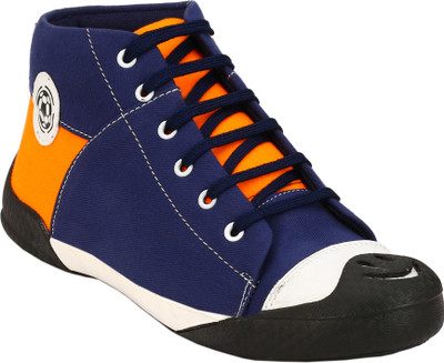 

ZebX Casuals For Men(Blue, Orange, Black