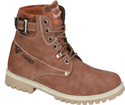 

IShoes Boots For Men(Brown