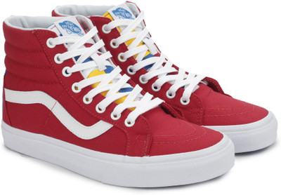 

Vans SK8-HI REISSUE High Ankle Sneakers For Men(Red, (1966) red/blue/true white