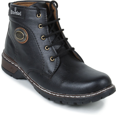 

Footrest Boots For Men(Black