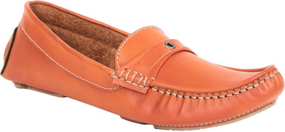 

Adorn Elegant and Trendy Loafers For Women(Orange