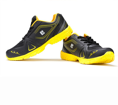 

Elligator Running Shoes For Men(Black, Yellow