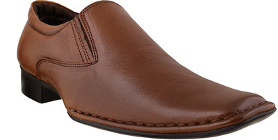 

MSL Men's Formals Slipons Slip On For Men(Tan, 23;tan