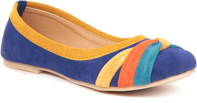

Sindhi Footwear Ballerina Bellies For Women(Multicolor), Blue