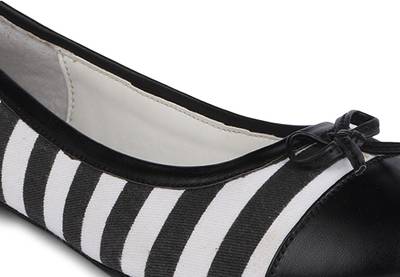 Chemistry Stripe Ballerinas