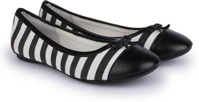 Chemistry Stripe Ballerinas