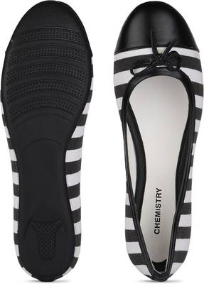Chemistry Stripe Ballerinas