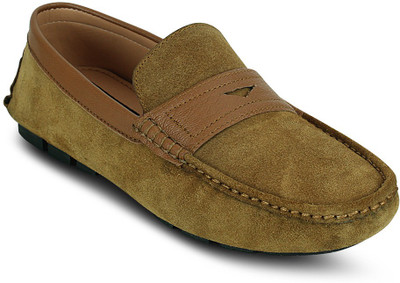 

Get Glamr STRAPPY SLIP ON Casuals For Men(Olive, Tan