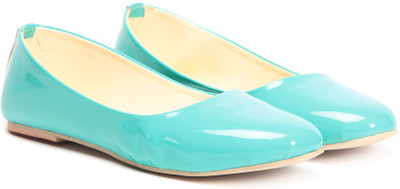 

TEN Glossy Women Bellies For Women(Green), Green;05