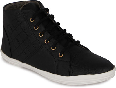 

Kielz Gents Canvas Shoes For Men(Black