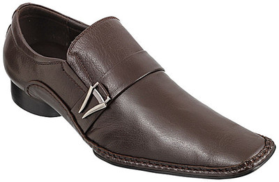 

Metro Da Vinchi Slip On Shoes For Men(Brown, 12;brown