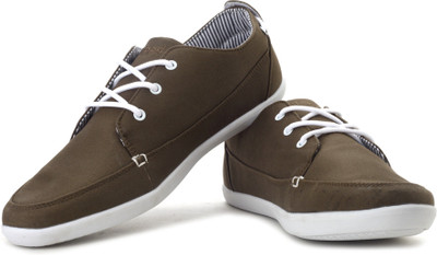 

Flippd Canvas Sneakers For Men(Brown)