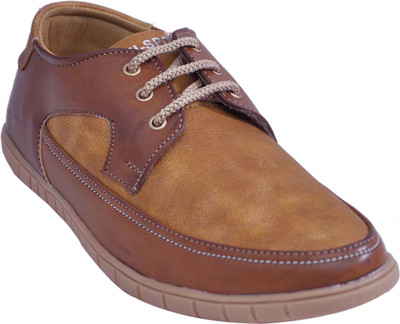 

Adjoin Steps Smart Outdoors Shoes For Men(Beige