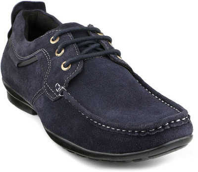 

Escaro Suede Leather Casuals For Men(Blue