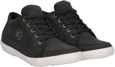 Kraasa Winner Canvas Shoes For Men(Black