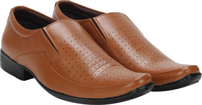 Kraasa Ideal Slip On For Men(Tan