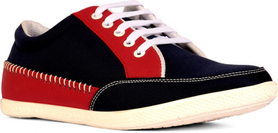 

Sam Stefy Canvas Shoes For Men(Navy), Navy blue