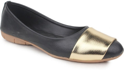 

Sindhi Footwear Venetian Bellies For Women(Black)