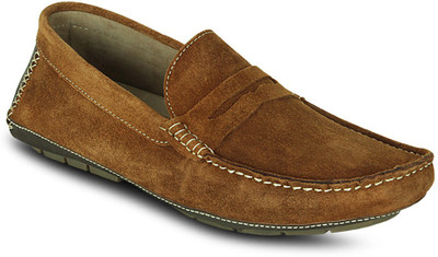 

Get Glamr DESIGNER SLIP ON Loafers For Men(Tan)