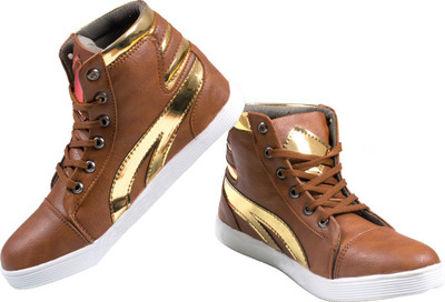 

Go India Store Canvas Shoes For Men(Multicolor, Light brown