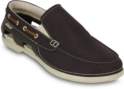 

Crocs Boat Shoes For Men(Brown), 15386-26l