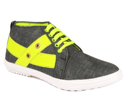 

Firx Casual Shoes For Men(Black, Yellow)
