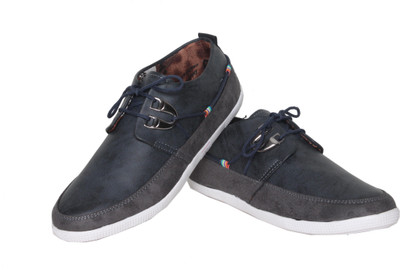 

Azzaro Black Tiskana Casual Shoes For Men(Grey
